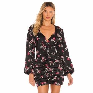 For love & lemons Wyatt mini dress floral